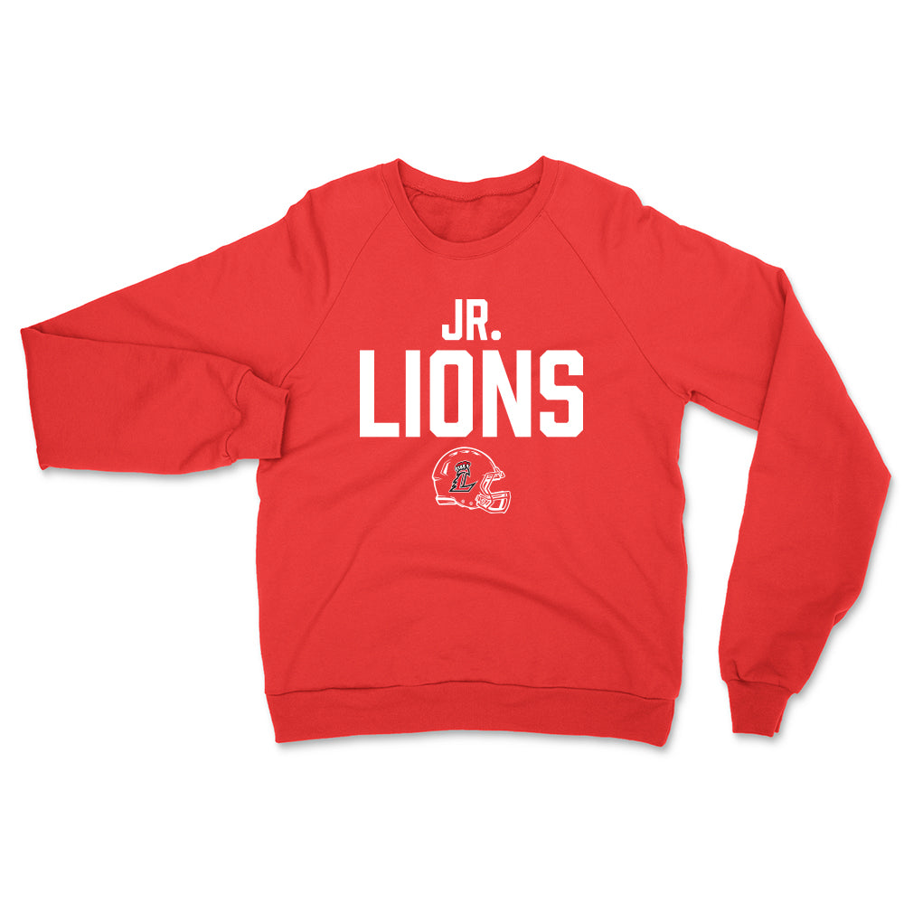 Jr. Lions Helmet Unisex Crewneck Sweatshirt