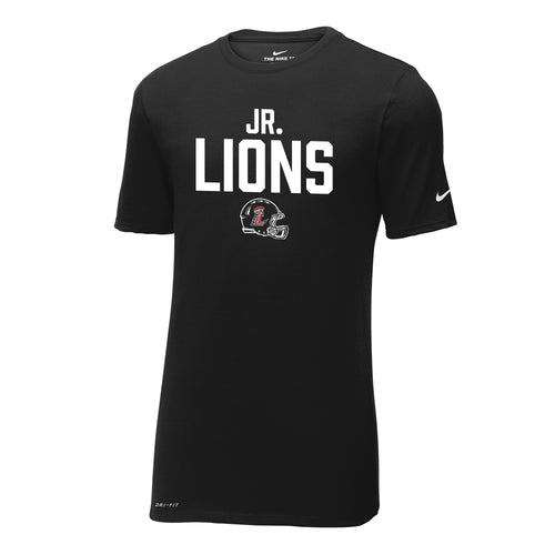 Jr. Lions Helmet Unisex Nike Dri-Fit Tee