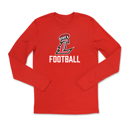 L Football Unisex Long Sleeve Tee