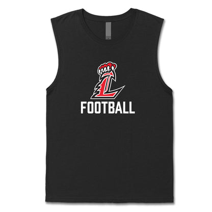 L Football Performance Sleeveless Tank