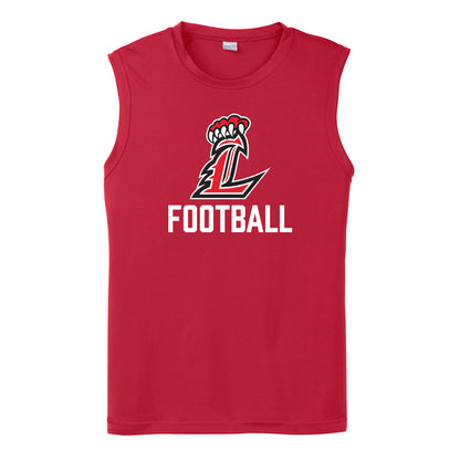 L Football Performance Sleeveless Tank