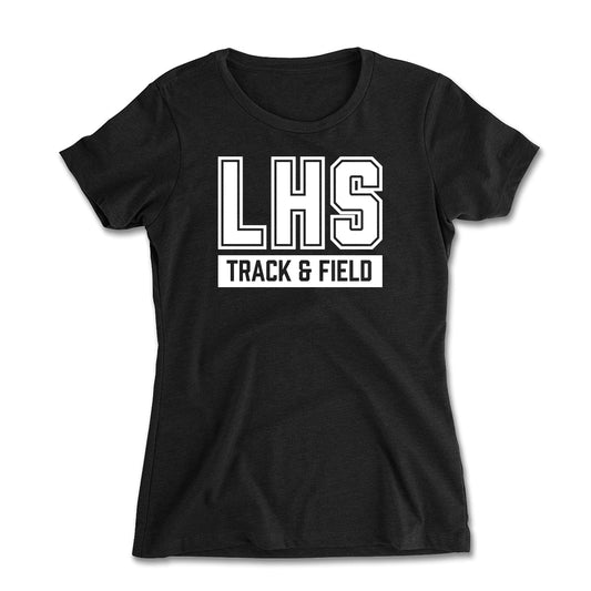 LHS Track and Field Women's Fitted Tee