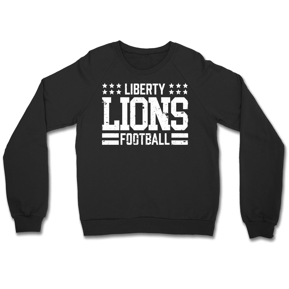 Liberty Lions Flag Unisex Crewneck Sweatshirt