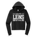 Liberty Lions Flag Cropped Hoodie