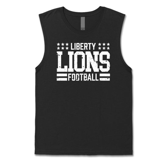 Liberty Lions Flag Performance Sleeveless Tank