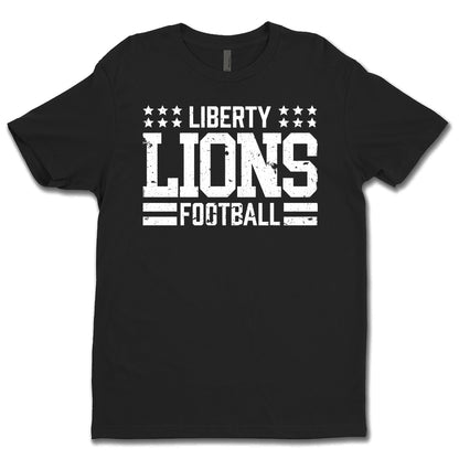 Liberty Lions Flag Unisex Tee