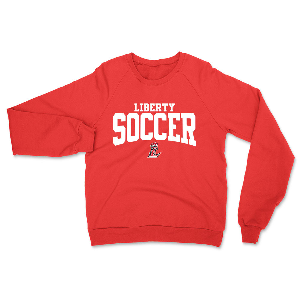 Liberty Soccer Curved Crewneck Sweatshirt