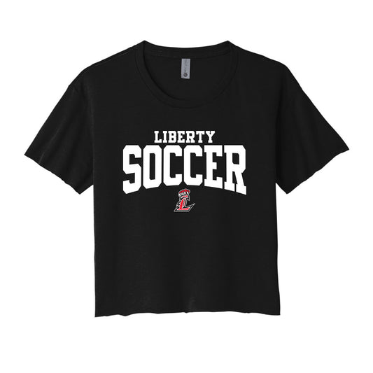 Liberty Soccer Curved Cropped Tee