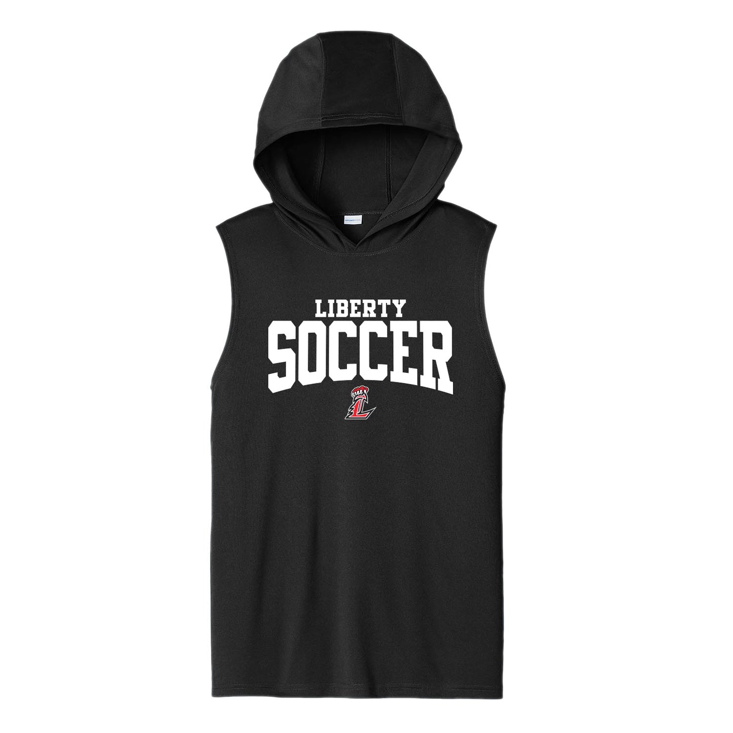 Liberty Soccer Curved Unisex Dri Fit Hooded Tank