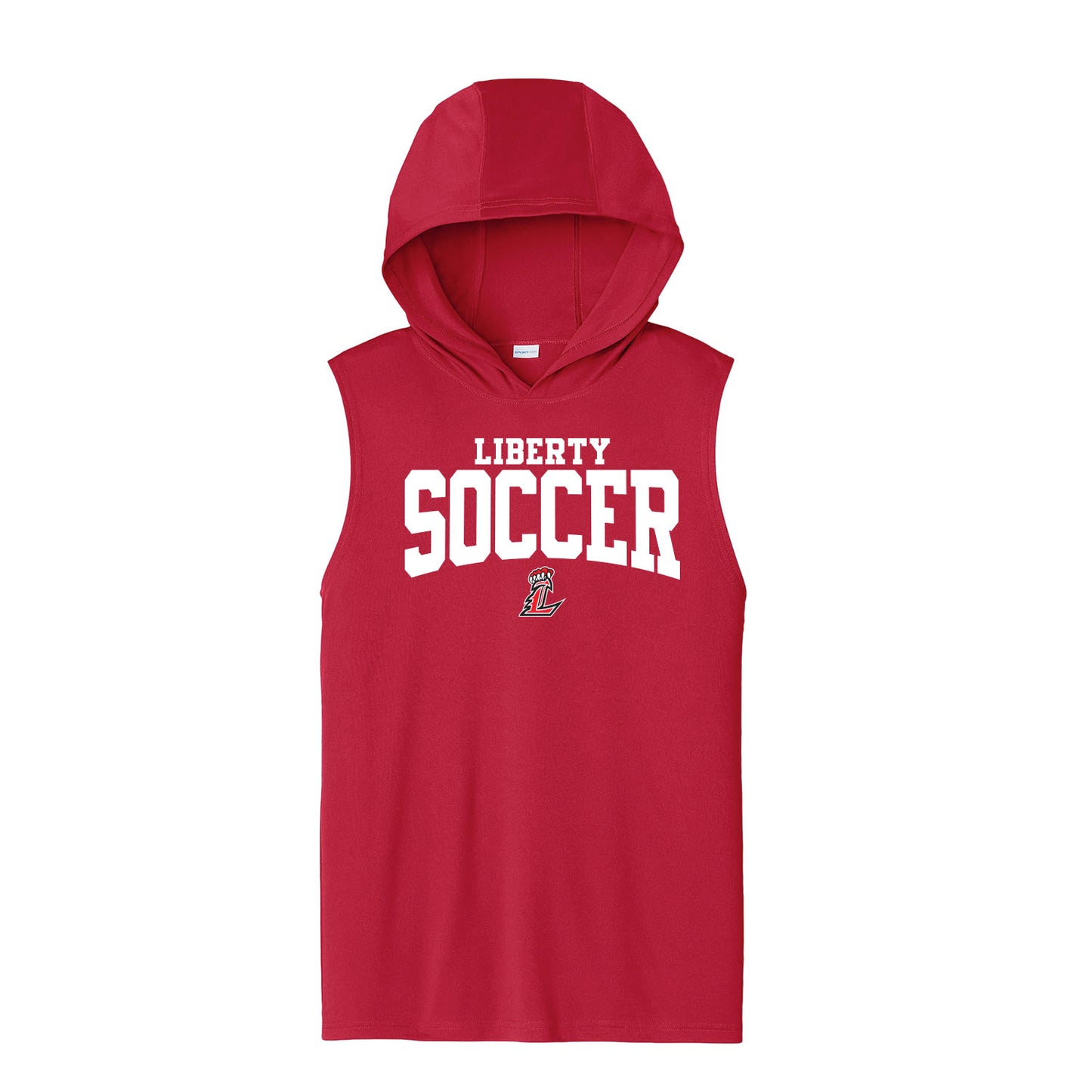 Liberty Soccer Curved Unisex Dri Fit Hooded Tank