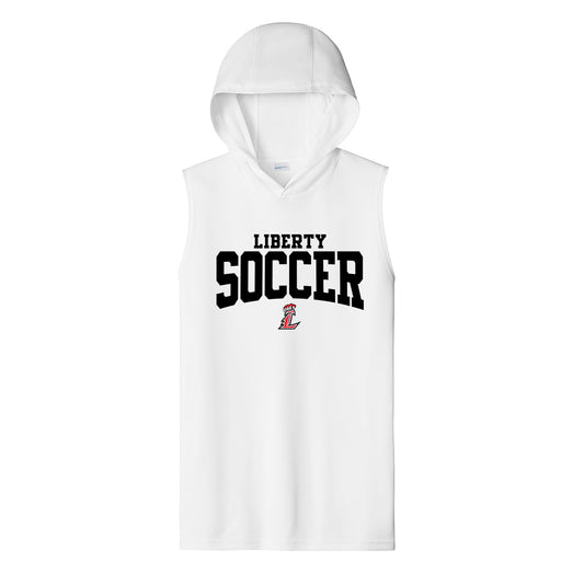 Liberty Soccer Curved Unisex Dri Fit Hooded Tank