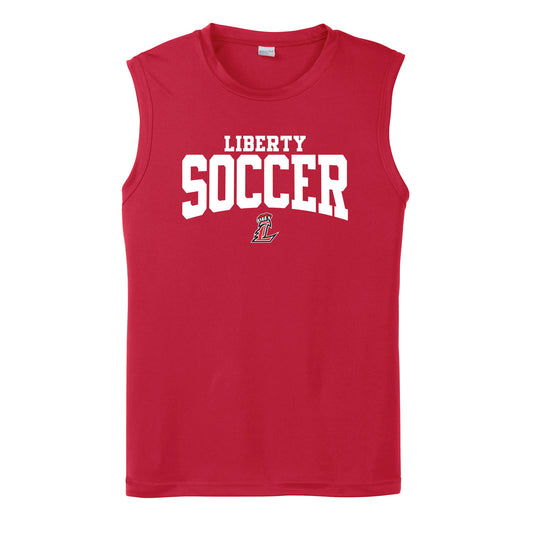 Liberty Soccer Curved Performance Sleeveless Tank