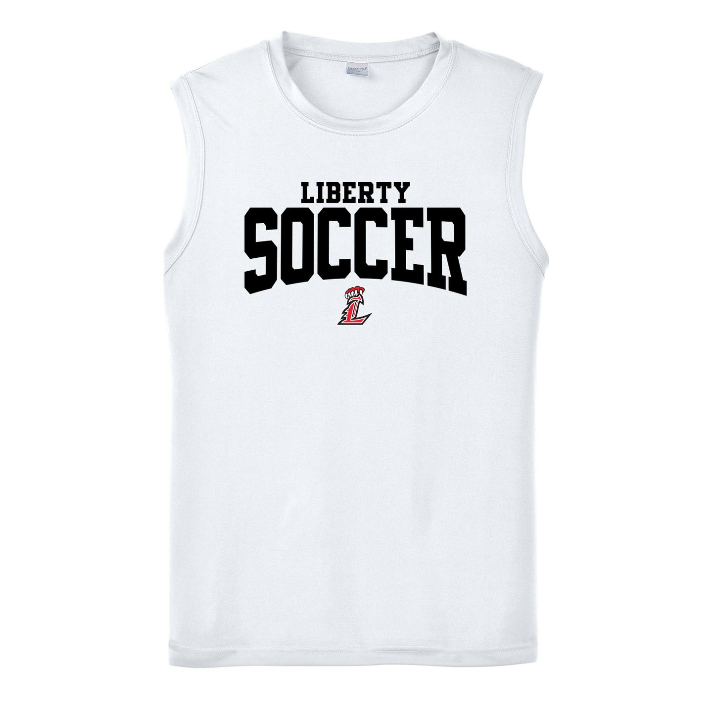 Liberty Soccer Curved Performance Sleeveless Tank