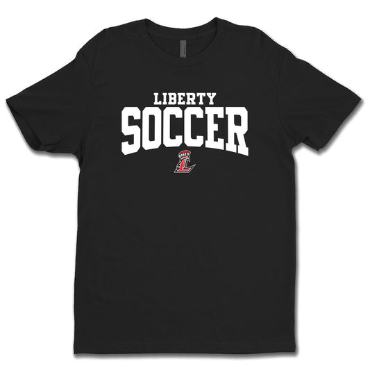 Liberty Soccer Curved Unisex Tee