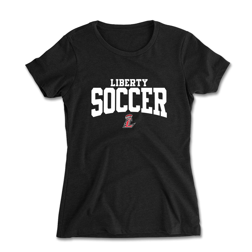 Liberty Soccer Curved Women's Fit Tee