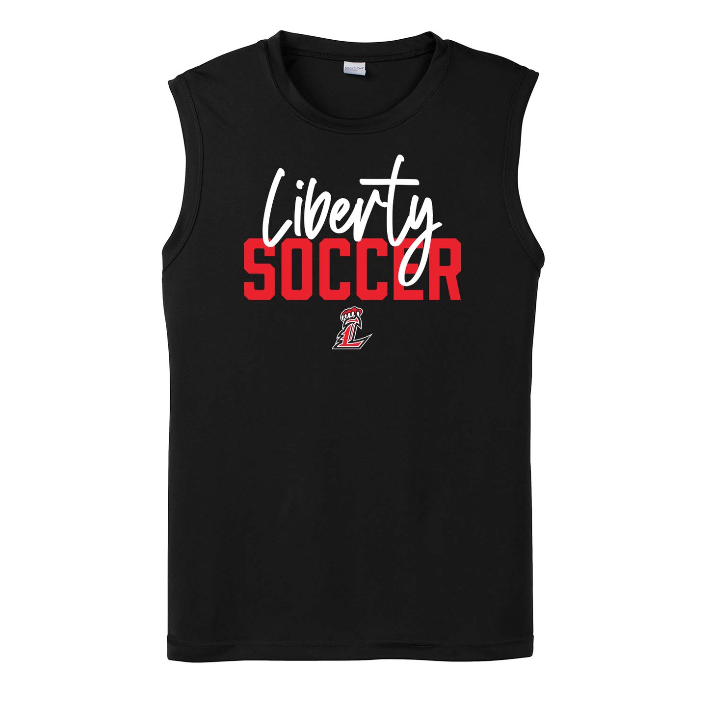 Liberty Soccer Script Performance Sleeveless Tank