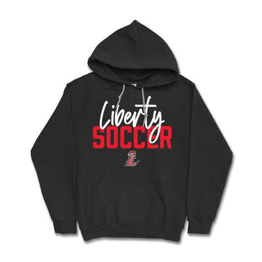 Liberty Soccer Script Hoodie