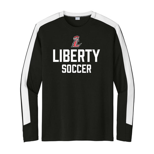 Liberty Soccer Long Sleeve Two Color Long Sleeve Dri Fit Tee