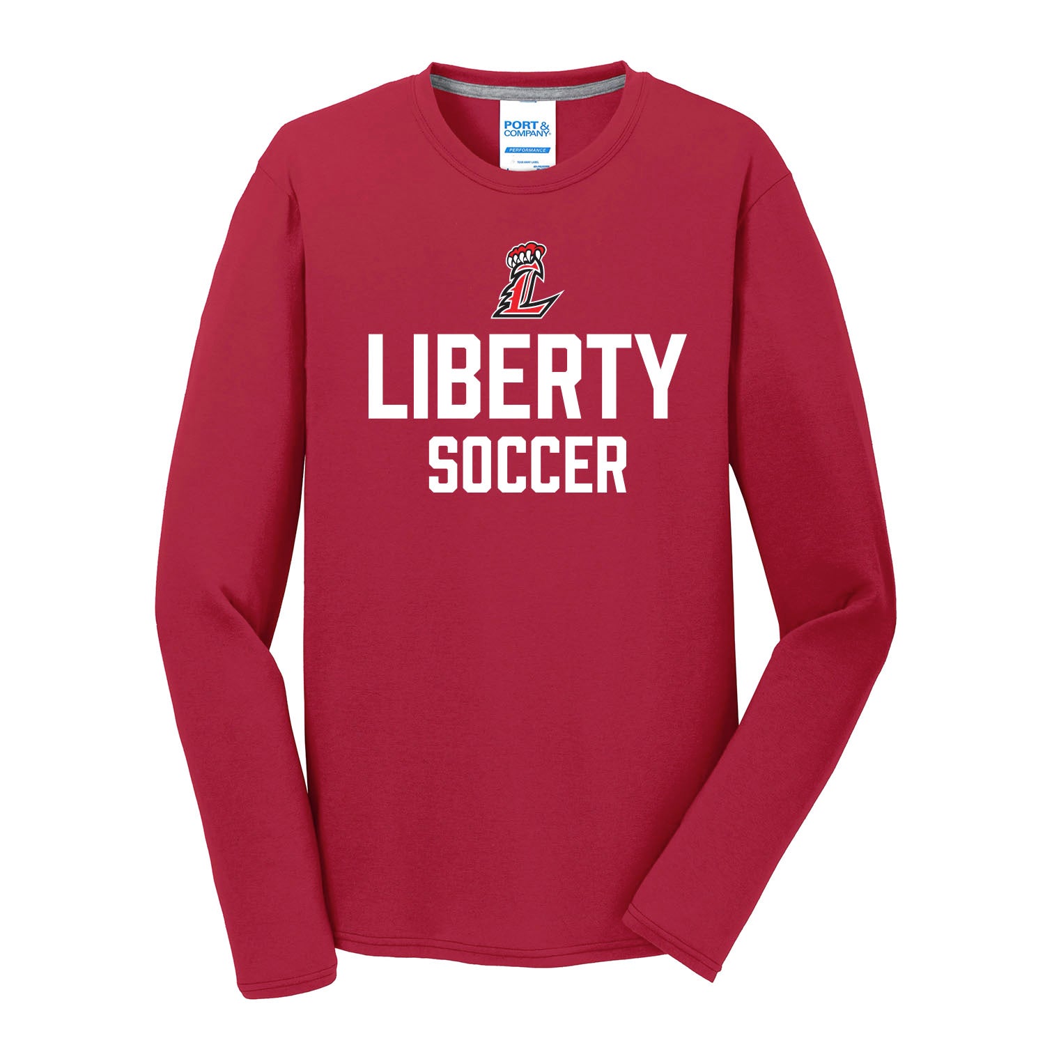 Liberty Lions Soccer Practice Dri Fit Unisex Long Sleeve Tee