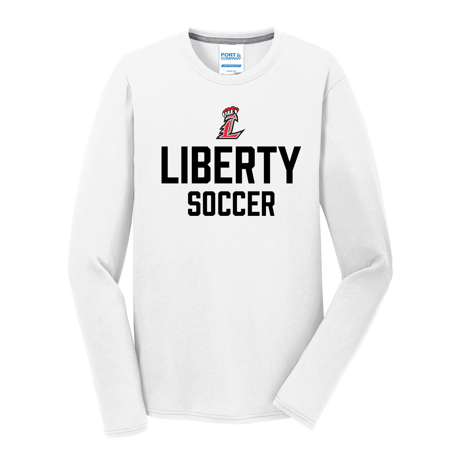 Liberty Lions Soccer Practice Dri Fit Unisex Long Sleeve Tee