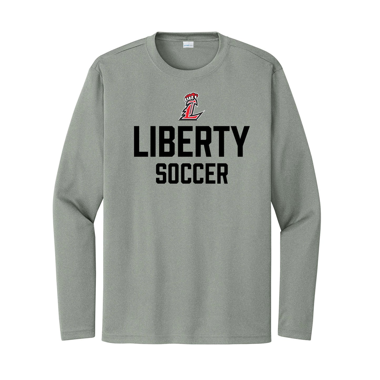 Liberty Lions Soccer Practice Unisex Long Sleeve Tee