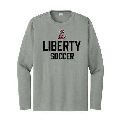 Liberty Lions Soccer Practice Unisex Long Sleeve Tee