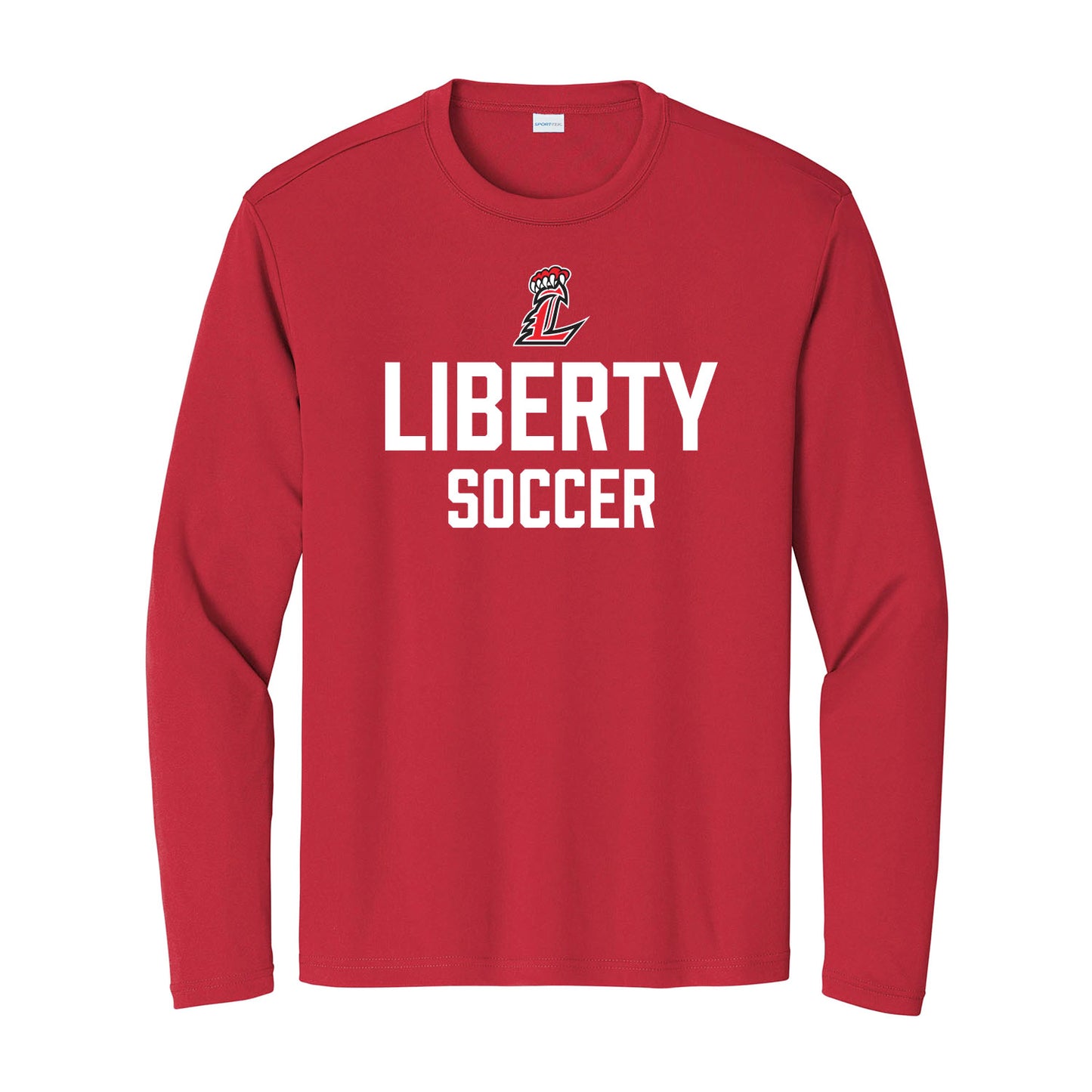 Liberty Lions Soccer Practice Unisex Long Sleeve Tee