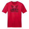 Liberty Track and Field in Black Unisex Tee