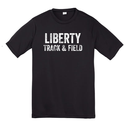 Distressed Liberty Track and Field Dri Fit Tee