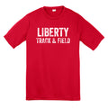Distressed Liberty Track and Field Dri Fit Tee