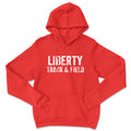 Distressed Liberty Track and Field Hoodie