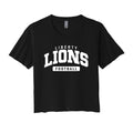 Liberty Lions Football Cropped Tee