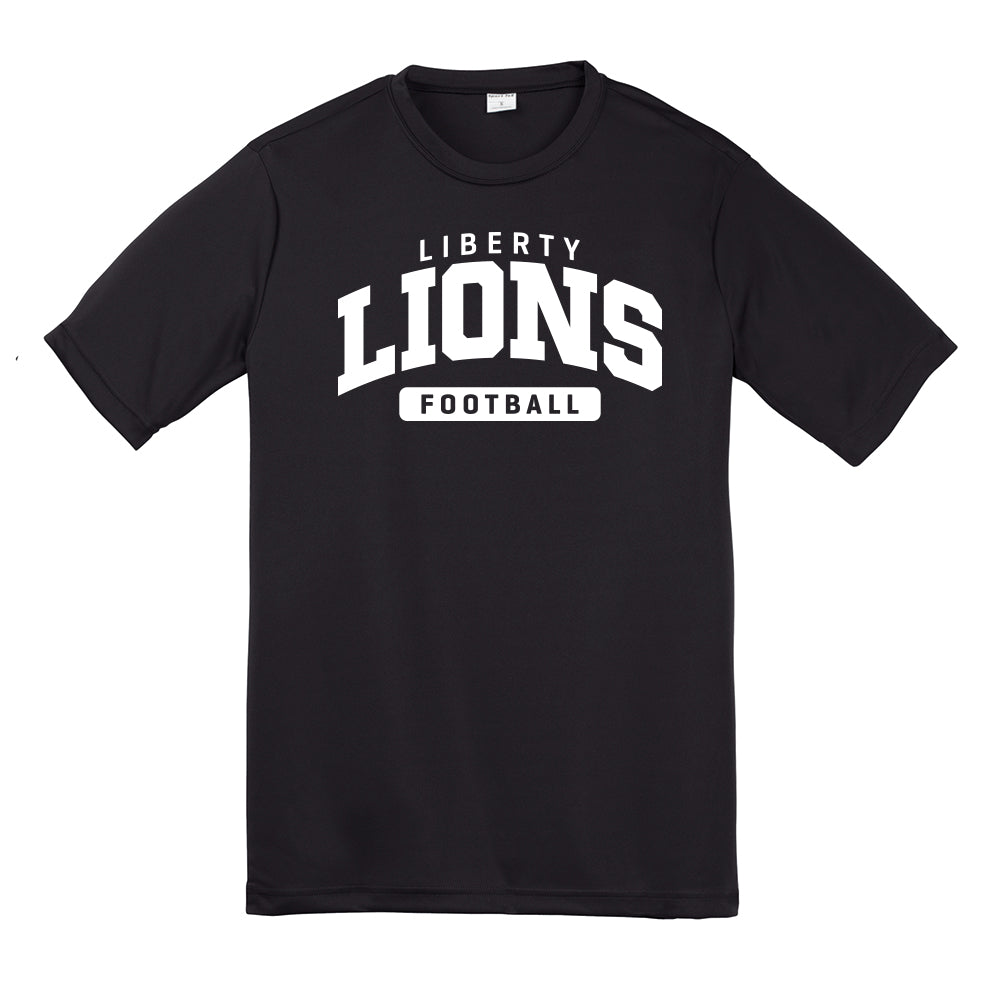 Liberty Lions Football Dri Fit Tee