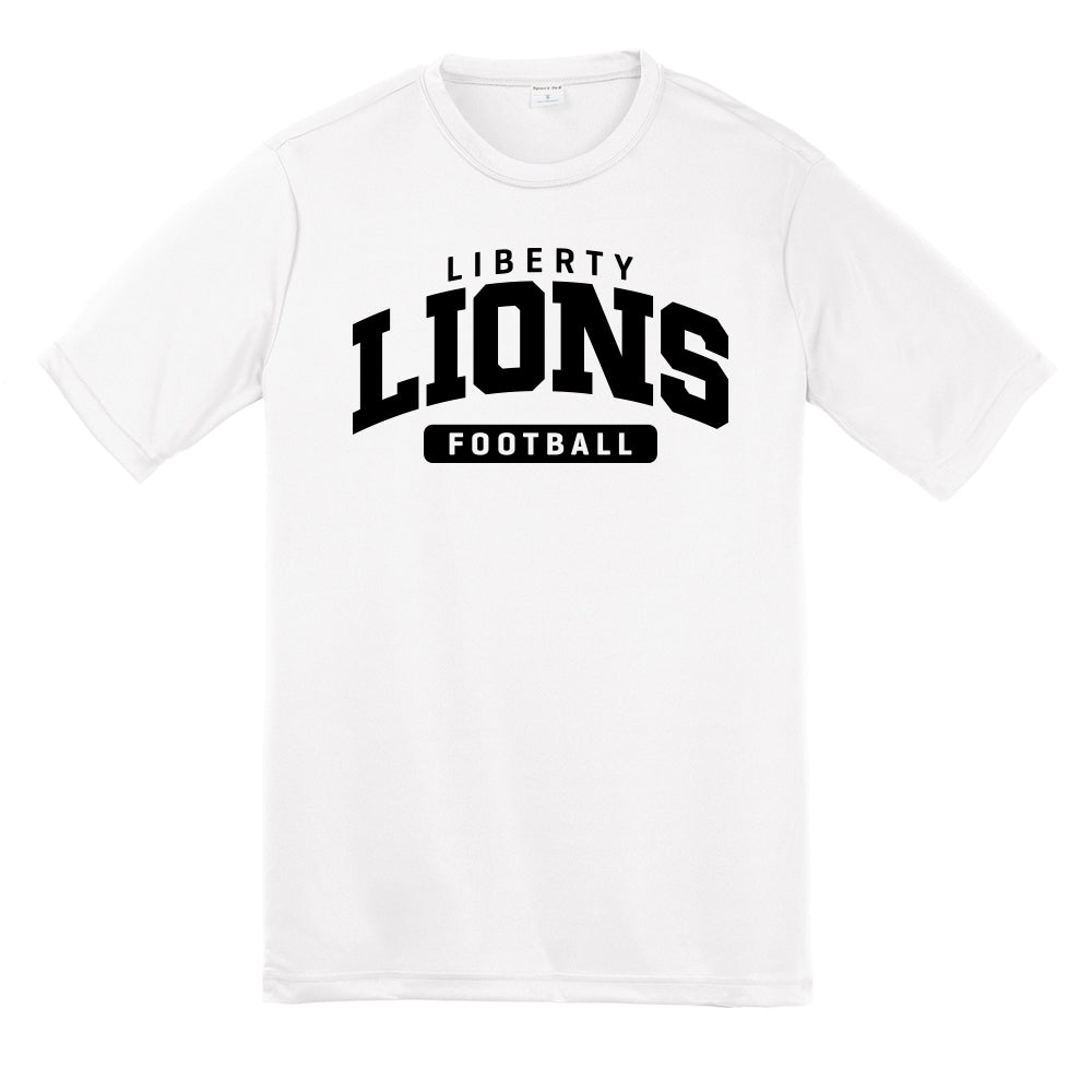 Liberty Lions Football Dri Fit Tee