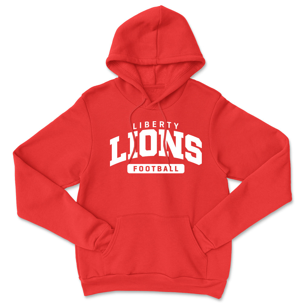 Liberty Lions Football Hoodie