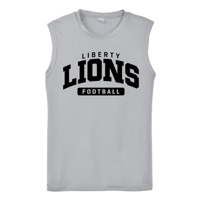 Liberty Lions Football Performance Sleeveless Tank