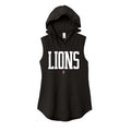 Lions Women's Performance Tank Hoodie