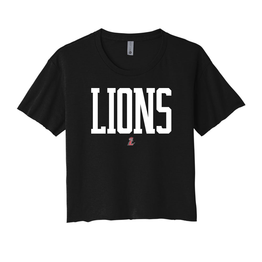 Lions Cropped Tee