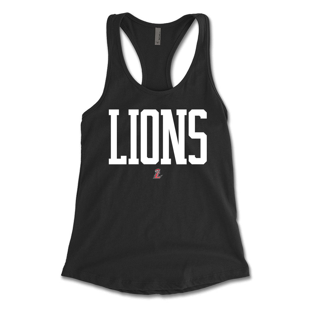 Lions Women's Racerback Tank