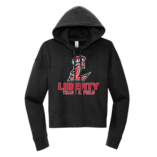 Liberty Track Cropped Hoodie