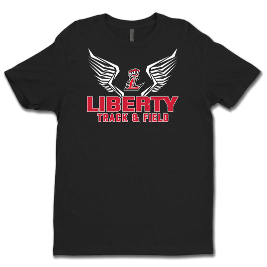 Liberty Track and Field Logo Unisex Tee