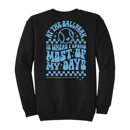 At The Ballpark Crewneck Sweatshirt