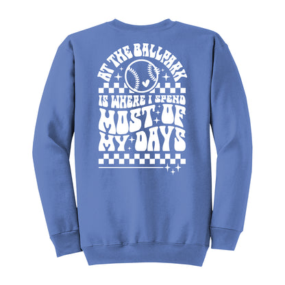 At The Ballpark Crewneck Sweatshirt