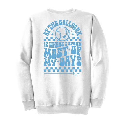 At The Ballpark Crewneck Sweatshirt