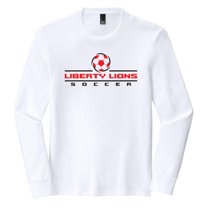 Men's Liberty Lions Soccer Practice Unisex Long Sleeve Tee
