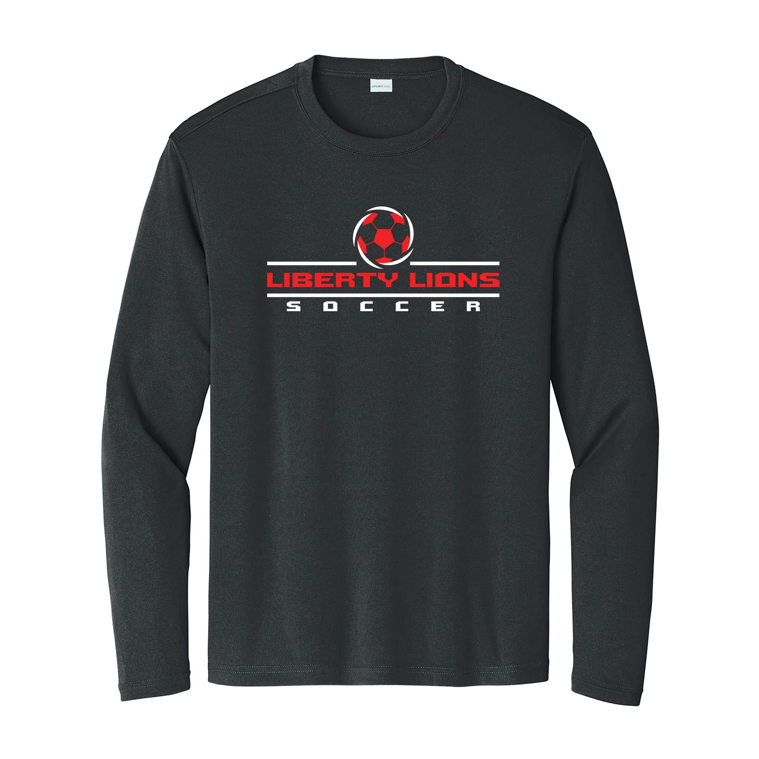 Men's Liberty Lions Soccer Practice Unisex Long Sleeve Tee