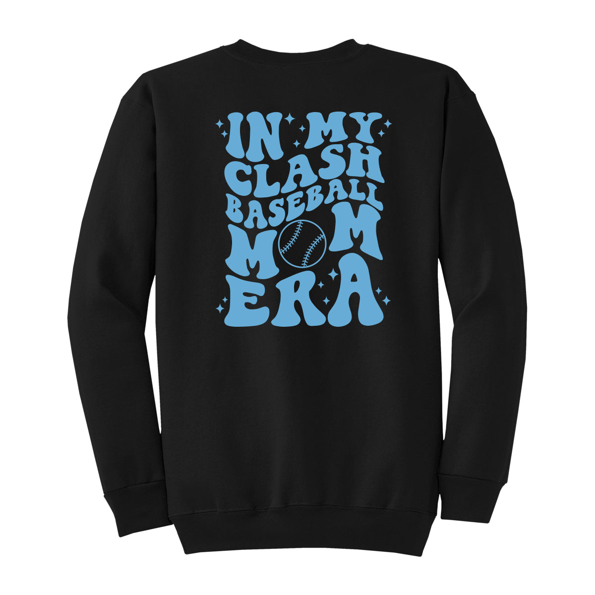 Clash Baseball Mom Era Crewneck Sweatshirt
