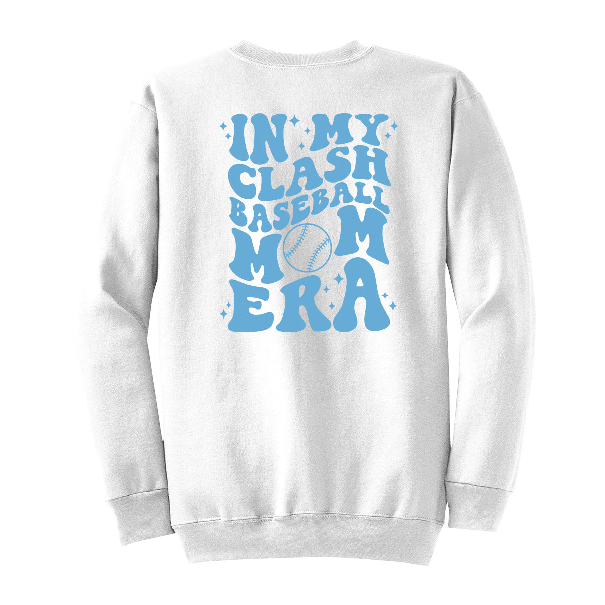 Clash Baseball Mom Era Crewneck Sweatshirt