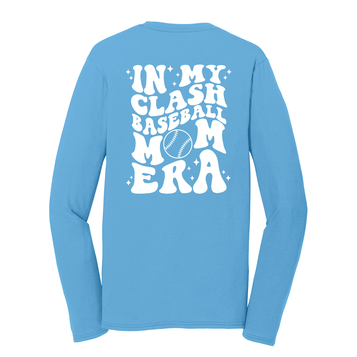 Clash Baseball Mom Era Unisex Long Sleeve Tee