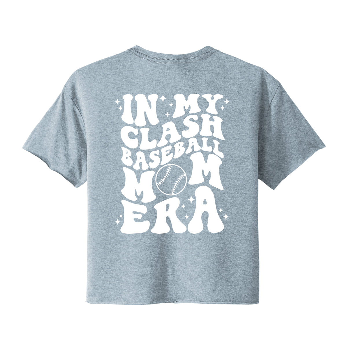 Clash Baseball Mom Era Women's Cropped Tee